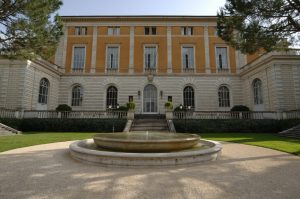 Front facade of the American Academy in Rome