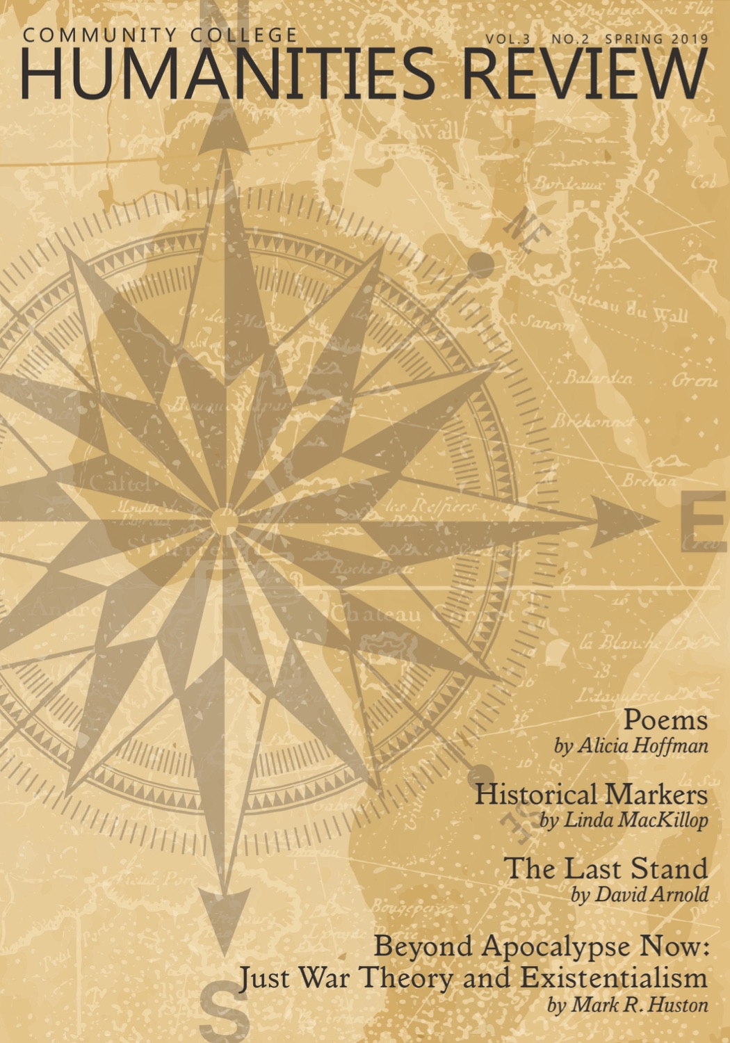 CCHR S19 Cover Yellow compass rose cover of the spring 2019 CCHR