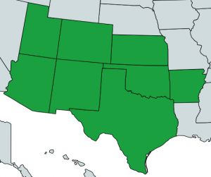 Southwestern Division Map