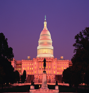 Capitol Building at Dusk